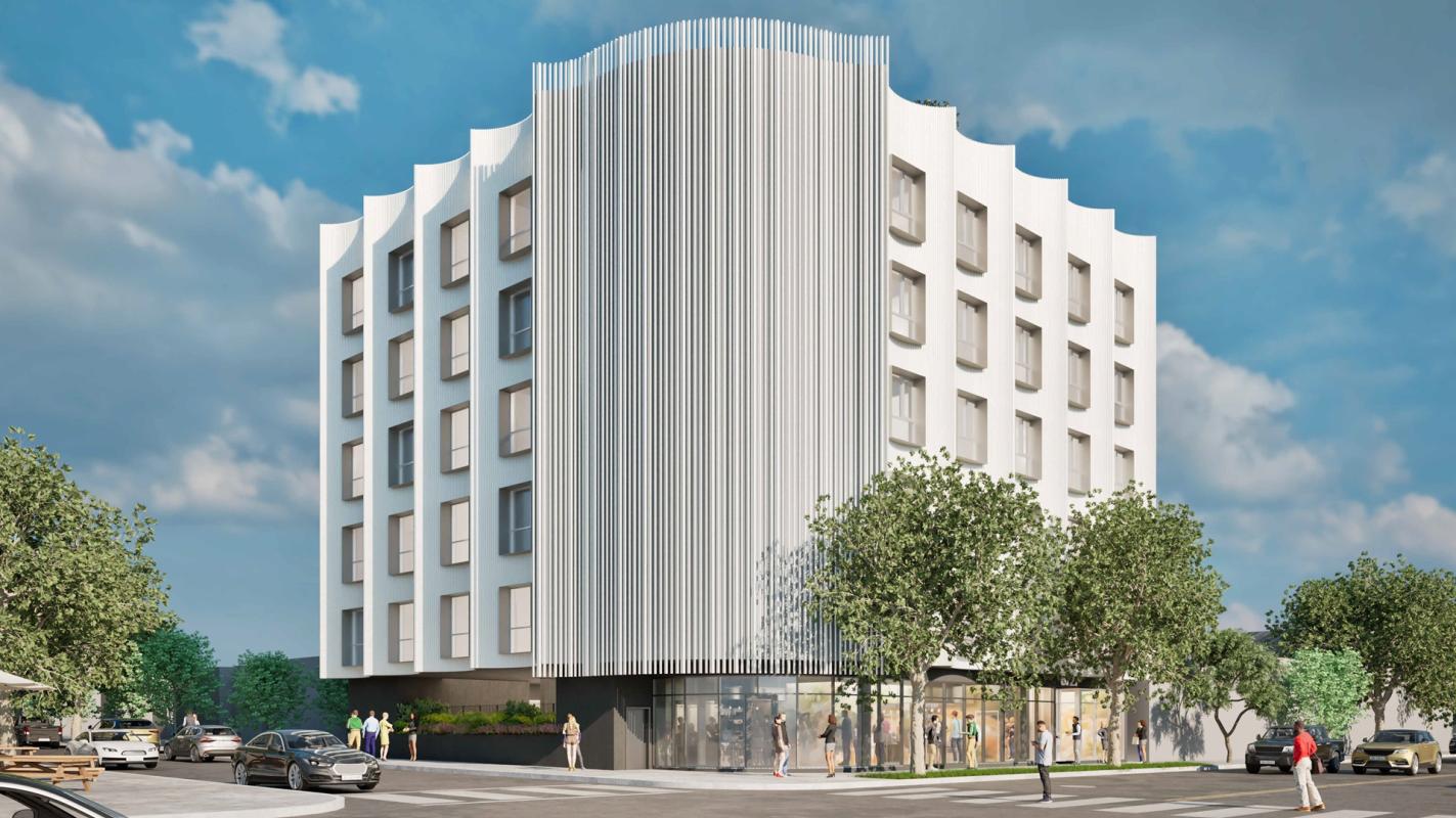 beautiful people¥154000 over engineering Mixed-use project approved at 6727 Melrose Ave. in Hollywood